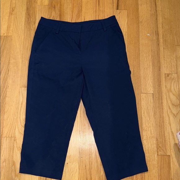 Puma Dark Blue athletic capris - Picture 1 of 8